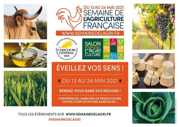 Affiche Semaine de l'agriculture française