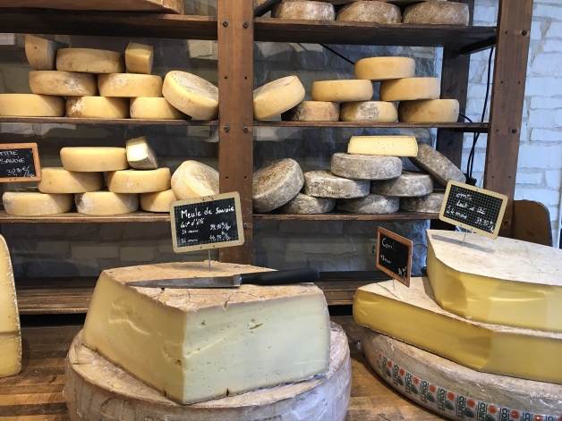 diférente varièté de fromage