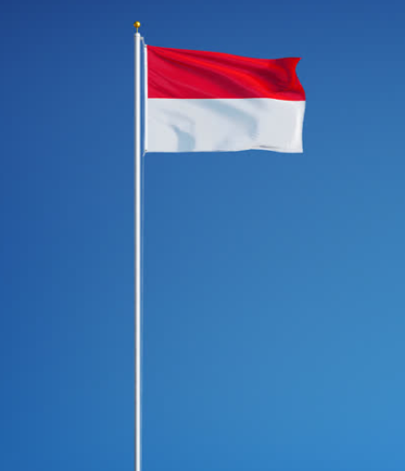 drapeau de l'Indonésie