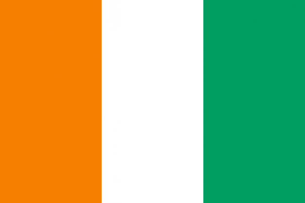 drapeau ivoirien